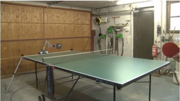 Robotic ping pong players could train tomorrows atheletes