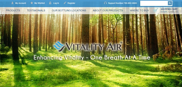 Vitality Air is selling bottled fresh air to China